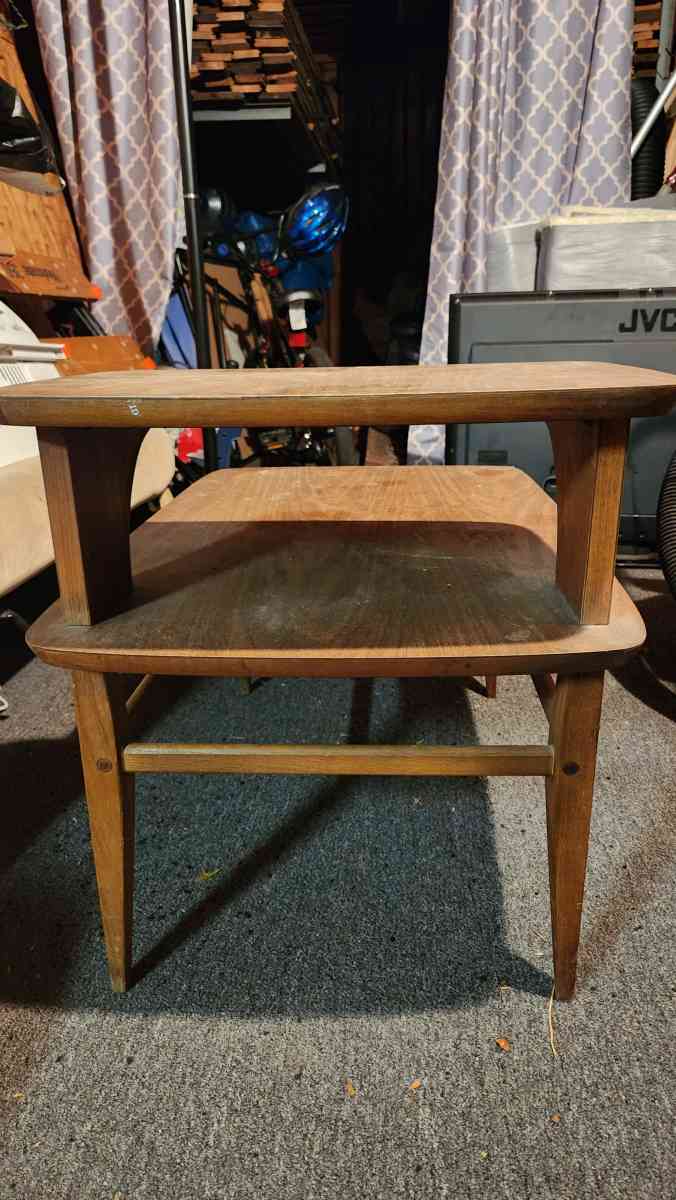 Modern Teak End Table - Hawley, Pennsylvania - FleaMarketBay