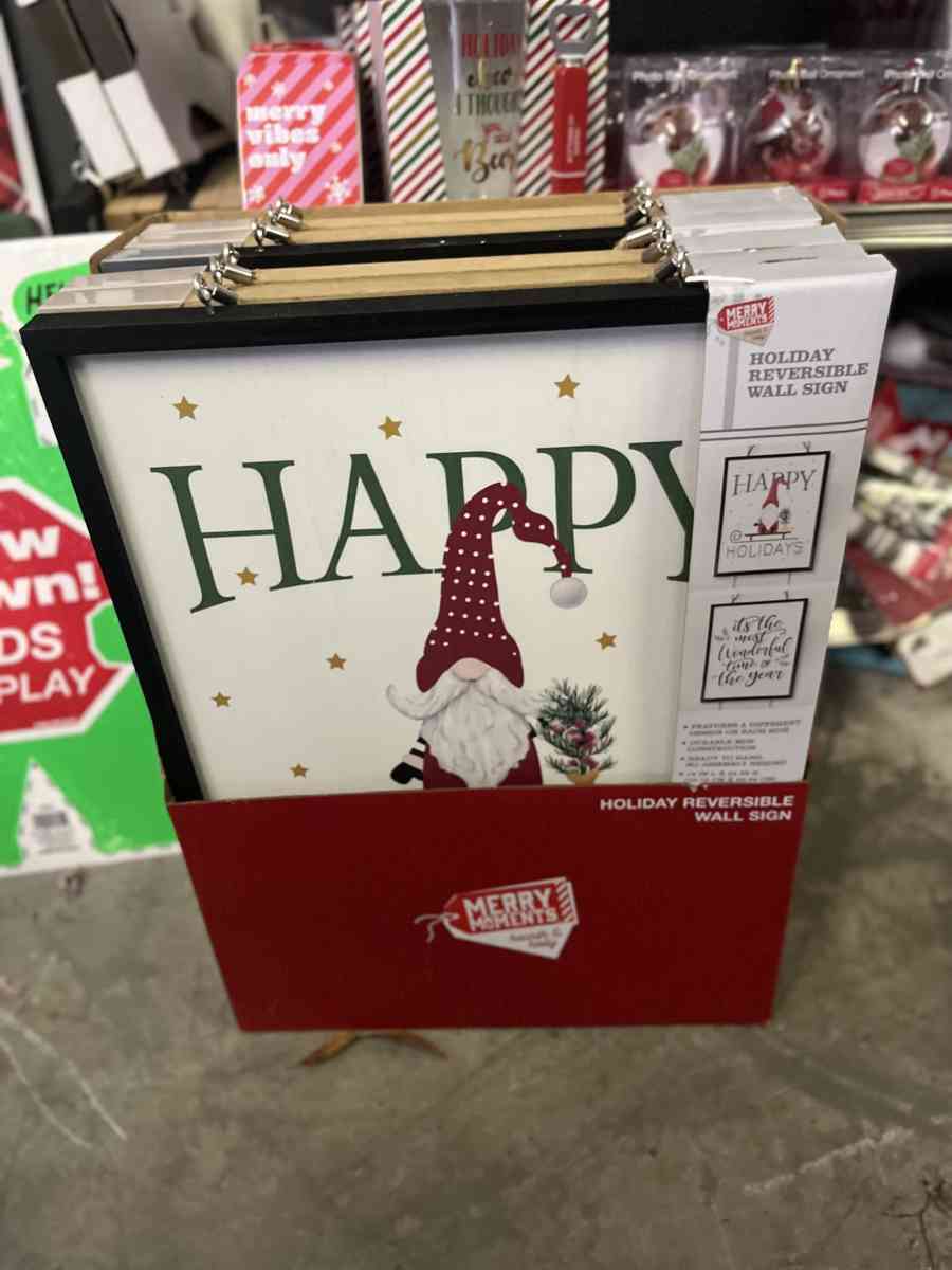 holiday REVERSIBLE WALL SIGN - Stuart, Florida