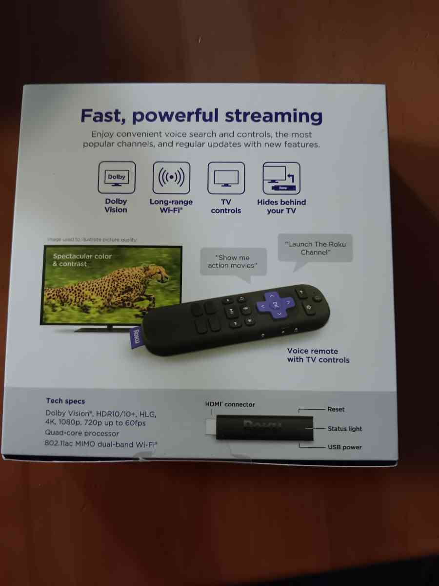 roku stick Streaming 4k - Forney, Texas - FleaMarketBay
