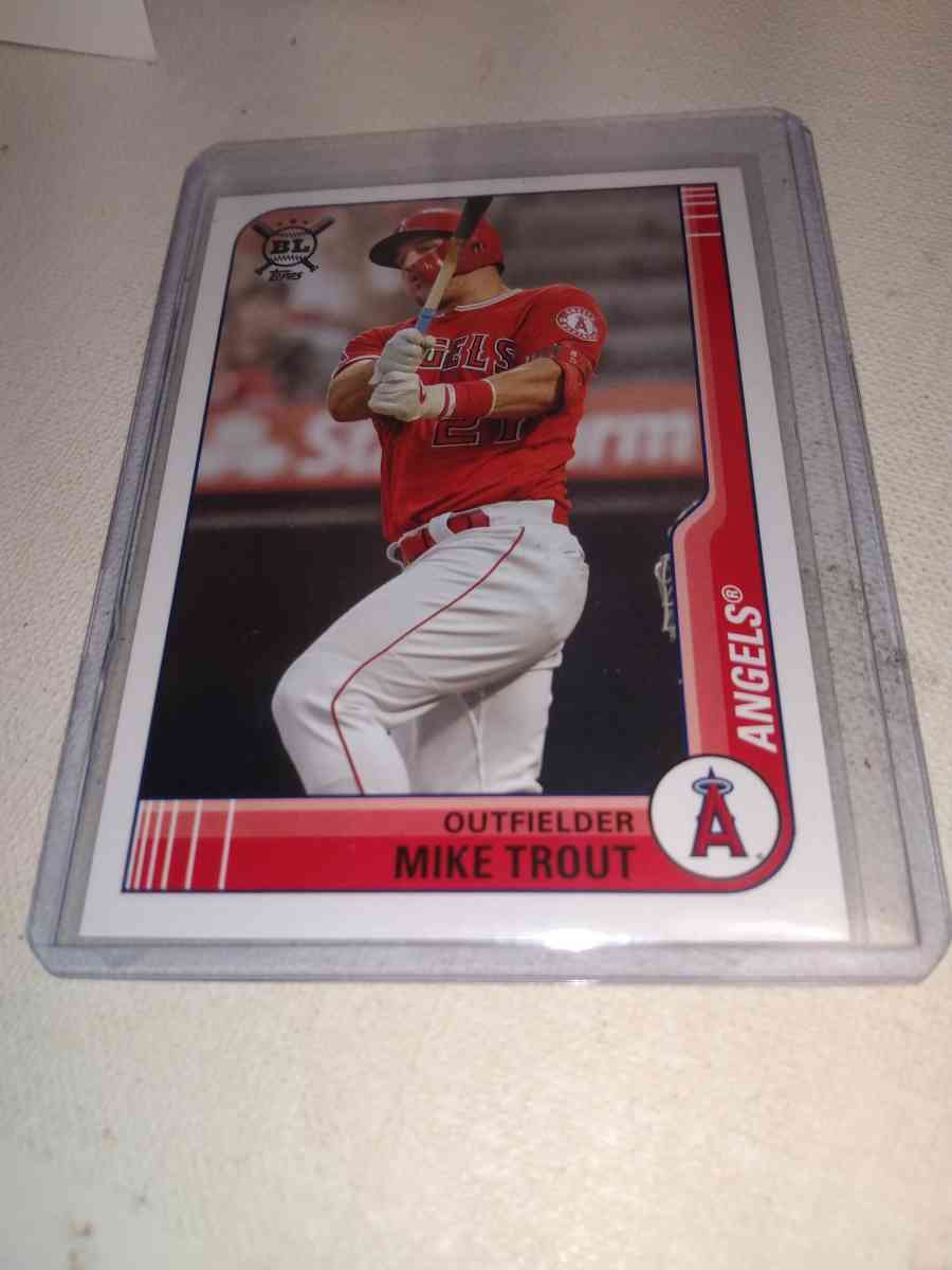 2021 Big League tops rare card Michael trout - Alicia, Arkansas - FleaMarketBay
