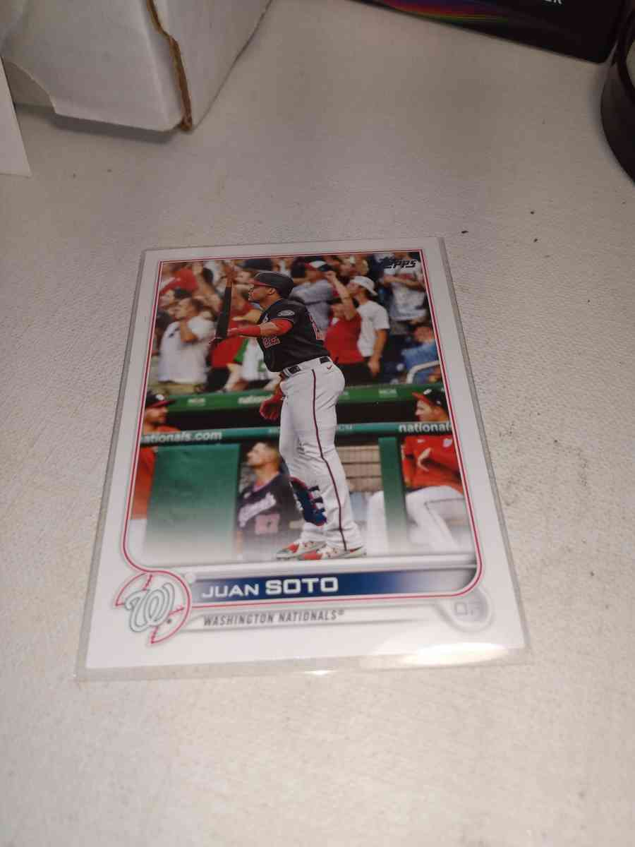 2022 Topps one Soto - Alicia, Arkansas - FleaMarketBay