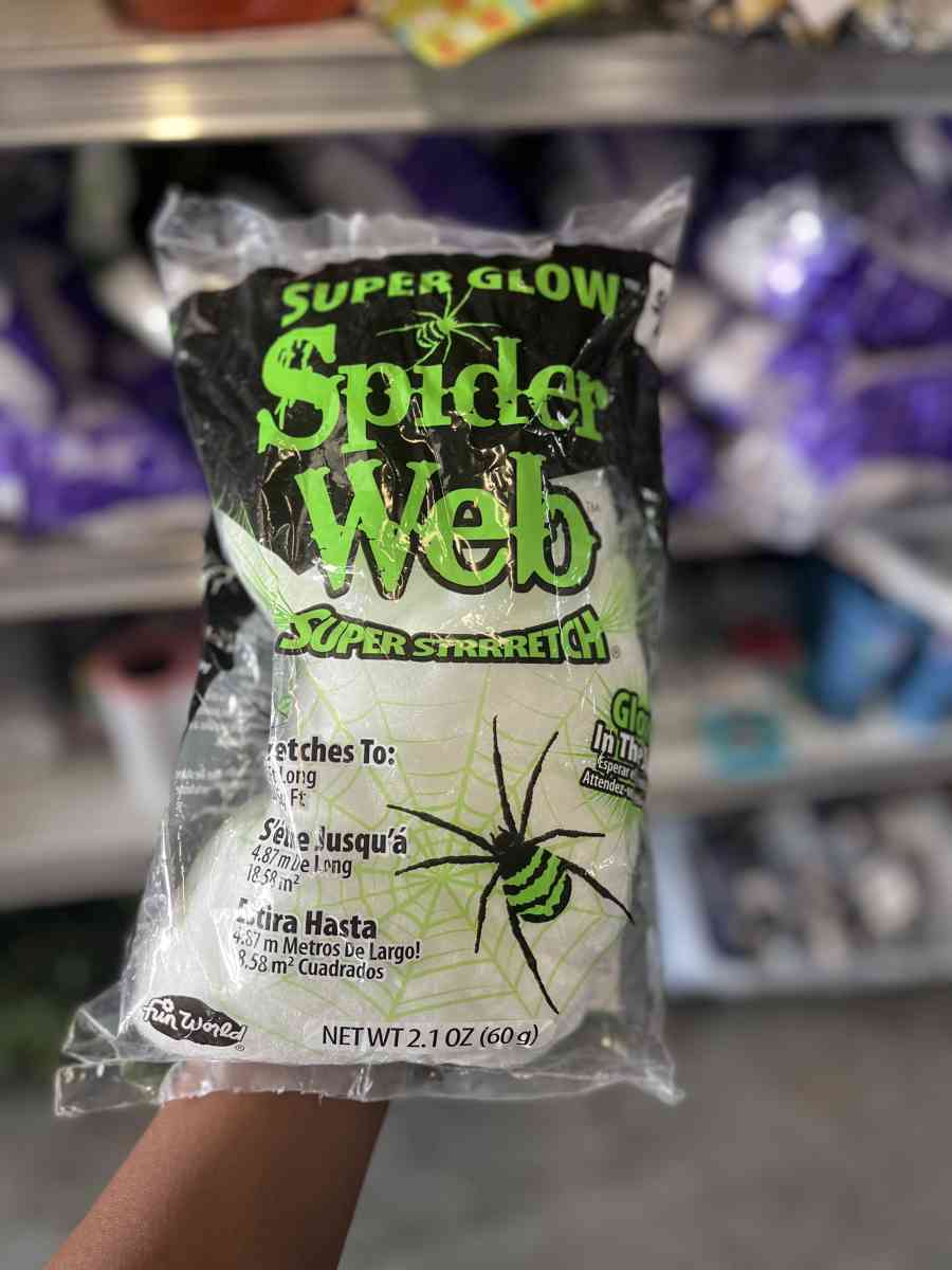 glow in the dark spider web - Stuart, Florida - FleaMarketBay