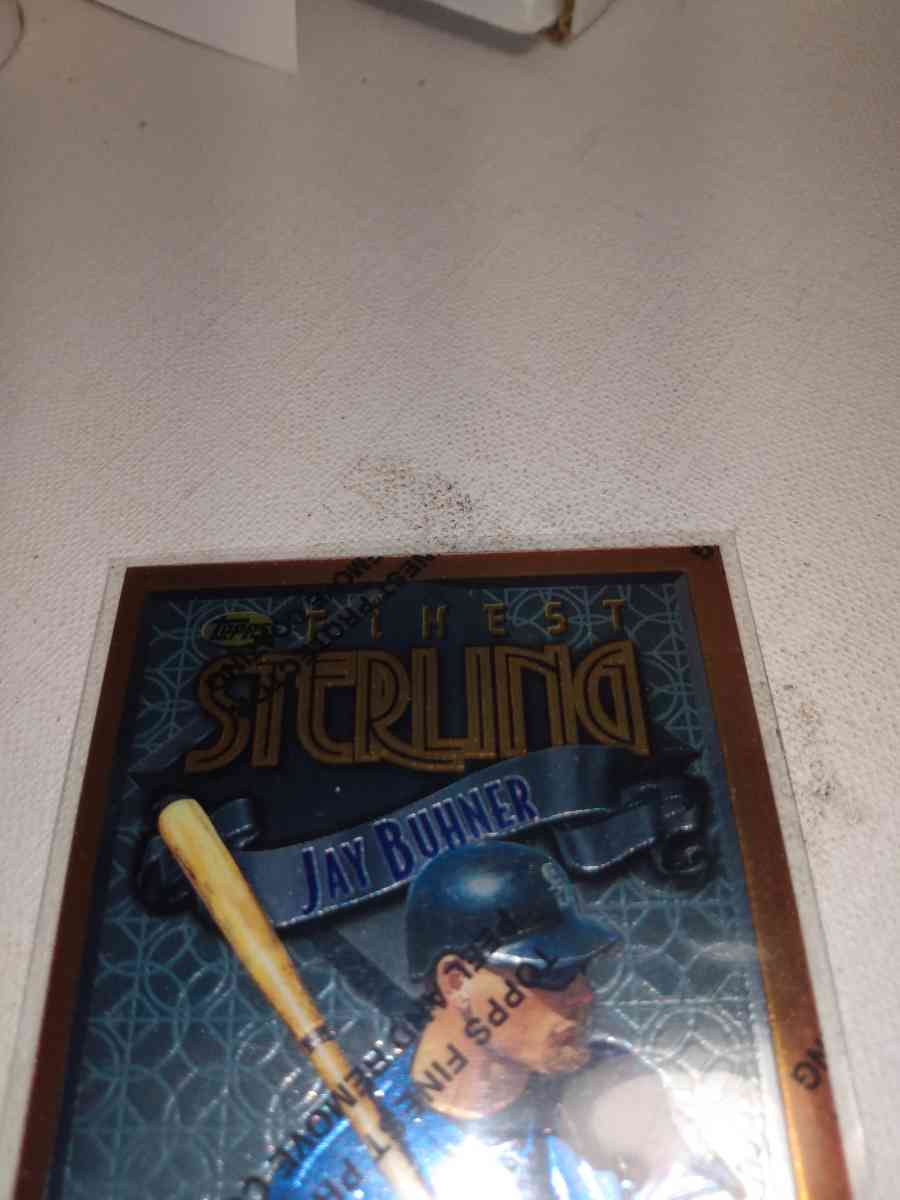 1996 Topps finest Sterling Jay buhner - Alicia, Arkansas - FleaMarketBay