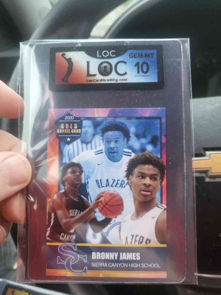 2020 gold rookie card bonny james