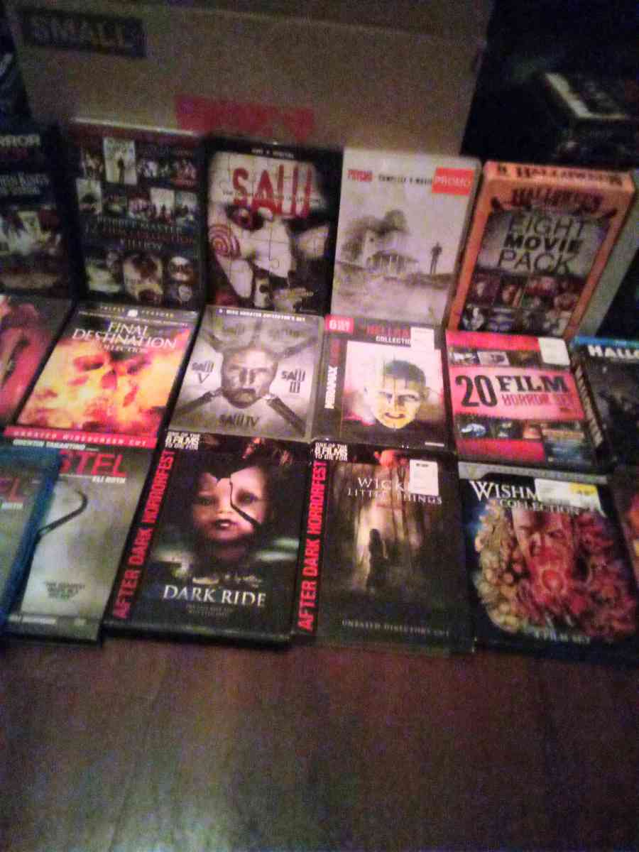 horror movie collections - Ceres, California - FleaMarketBay