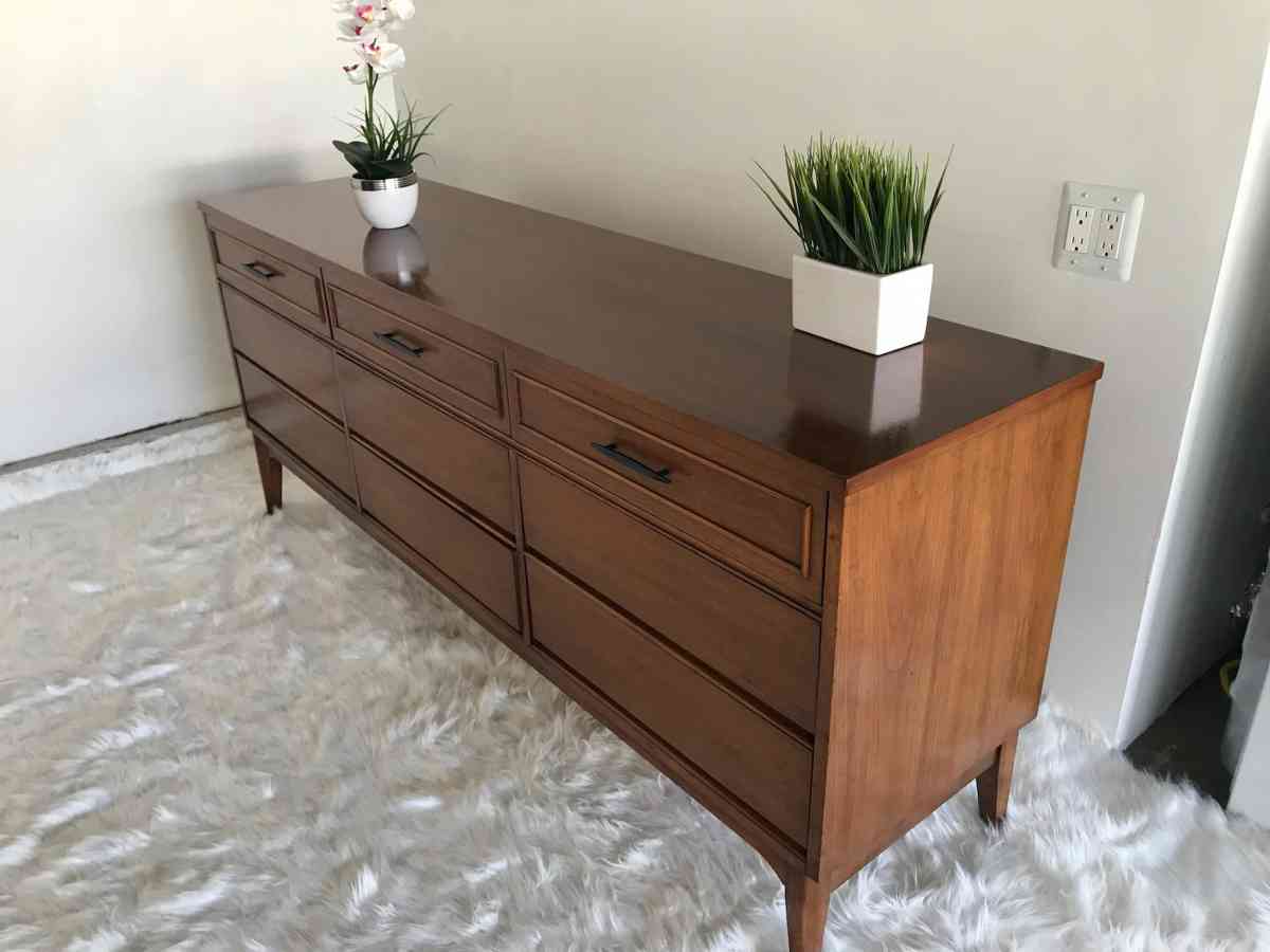 mid century long dresser - El Monte, California - FleaMarketBay