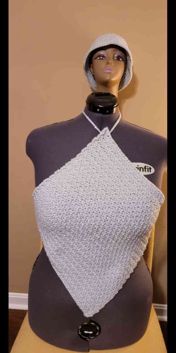 Handmade Crochet Halter Tops and Bucket Hats - Jeffersonville, Indiana