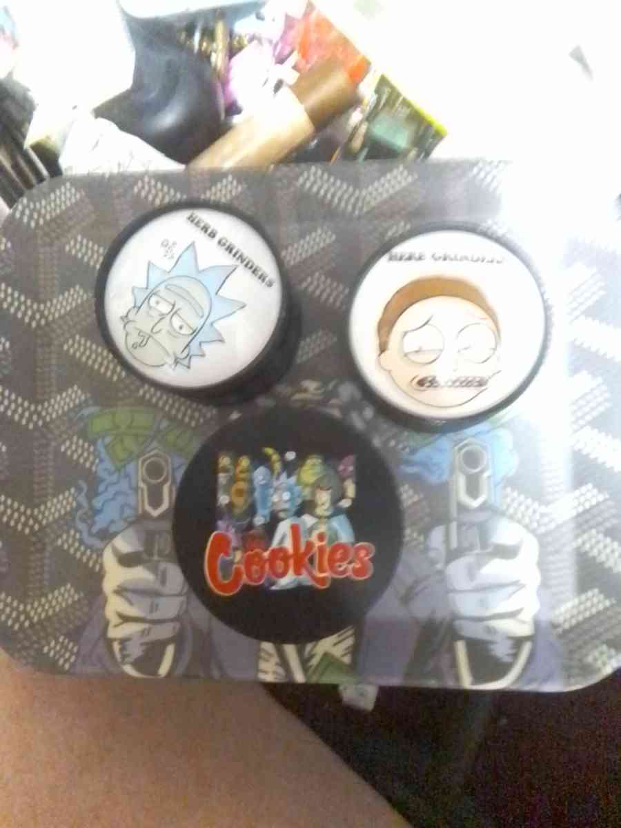3 Rick and Morty herb grinders - Carson City, Nevada