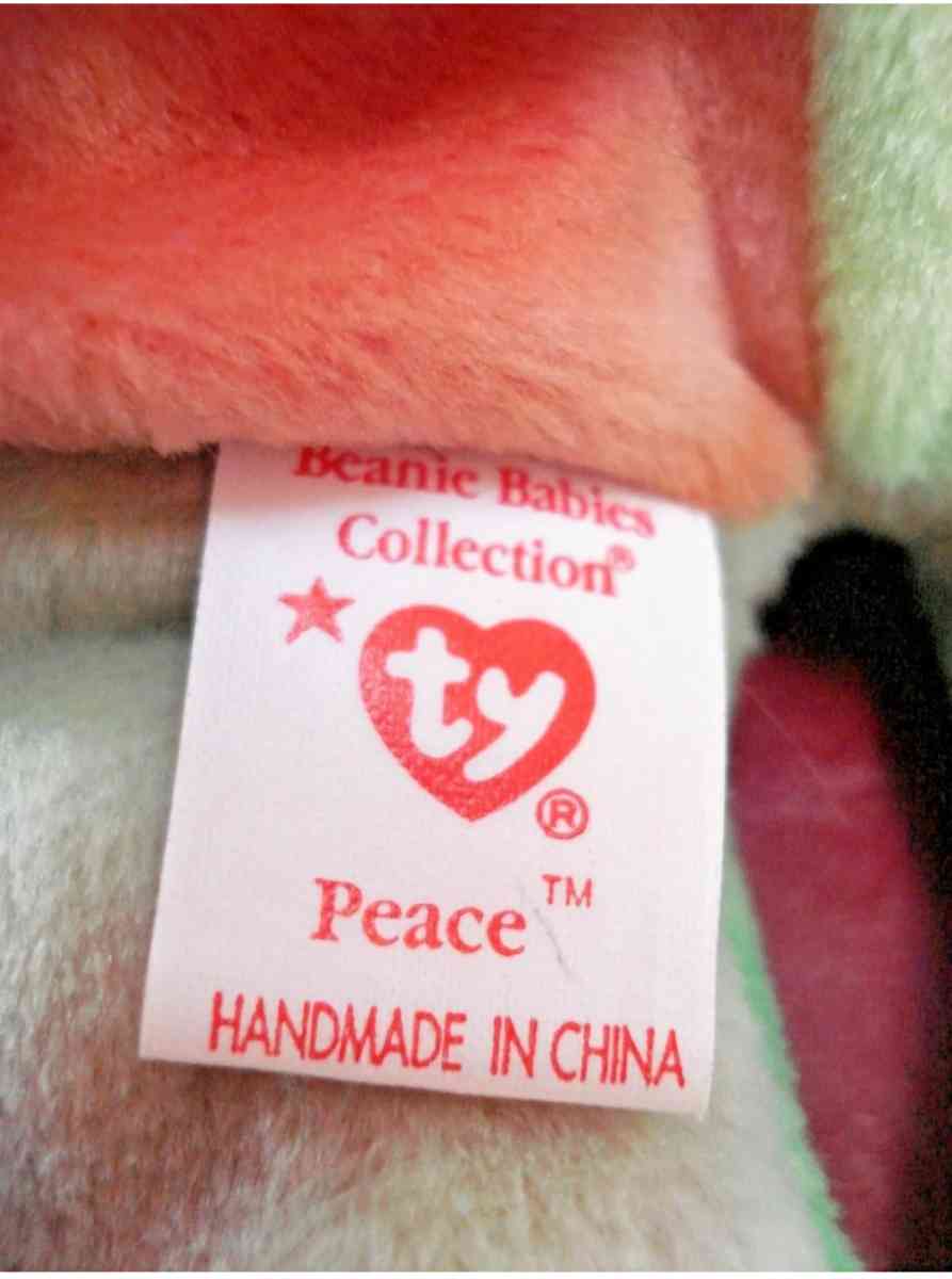 Ty beanie baby Peace - Easley, South Carolina - FleaMarketBay