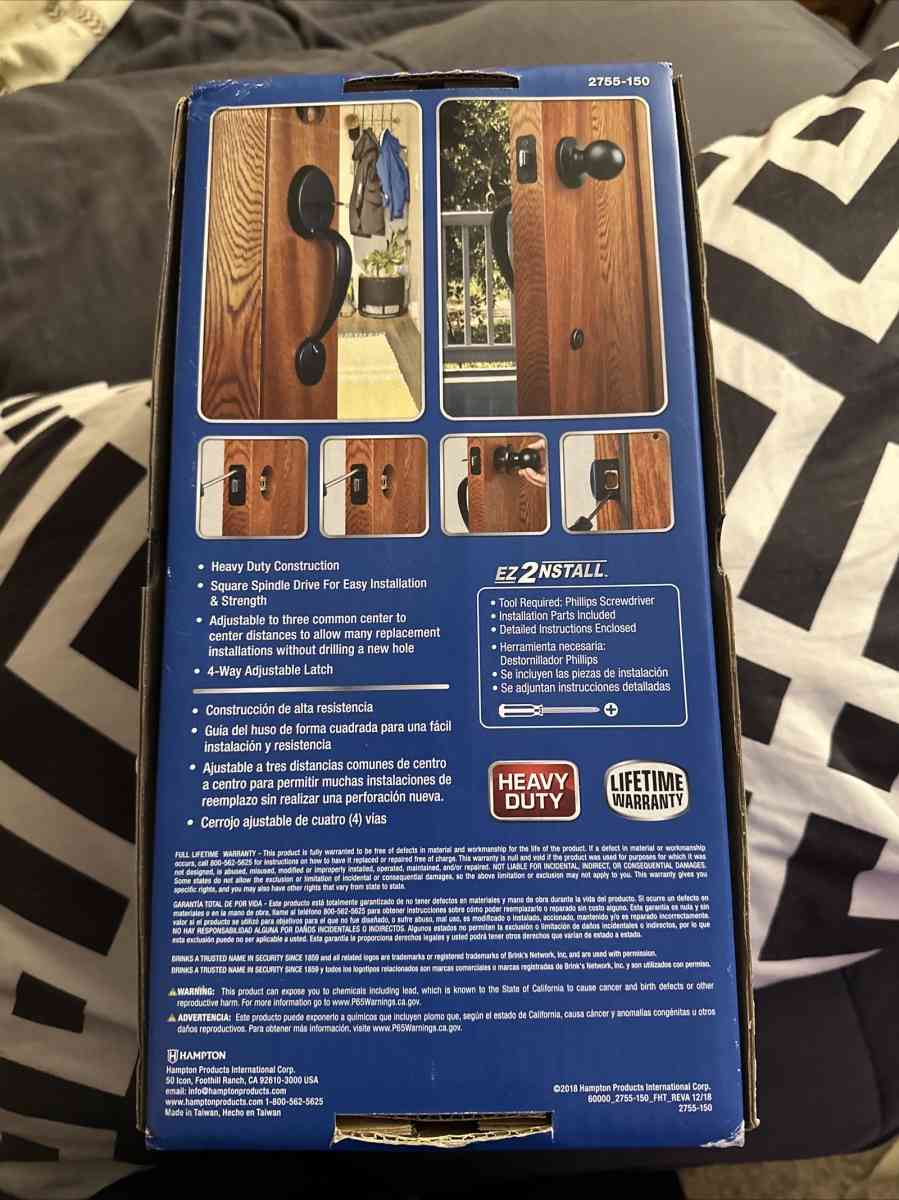 brinks doorknob - Cleveland, Oklahoma - FleaMarketBay