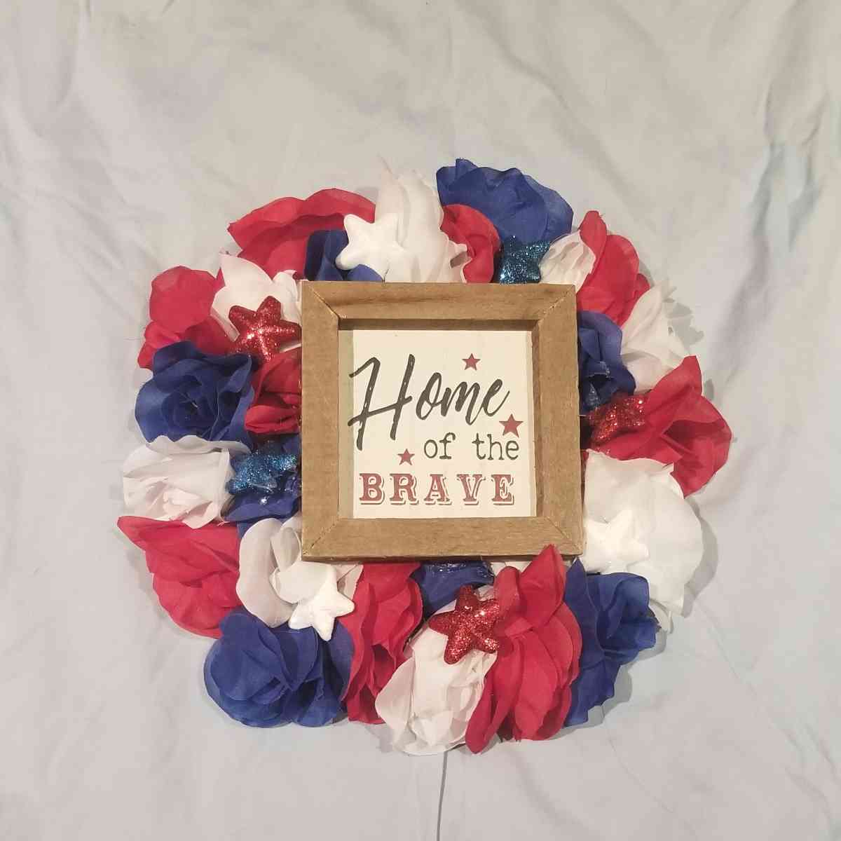 Fourth of July Wreath