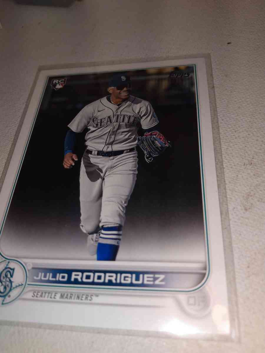 2022 Topps rookie card Julio Rodriguez - Alicia, Arkansas