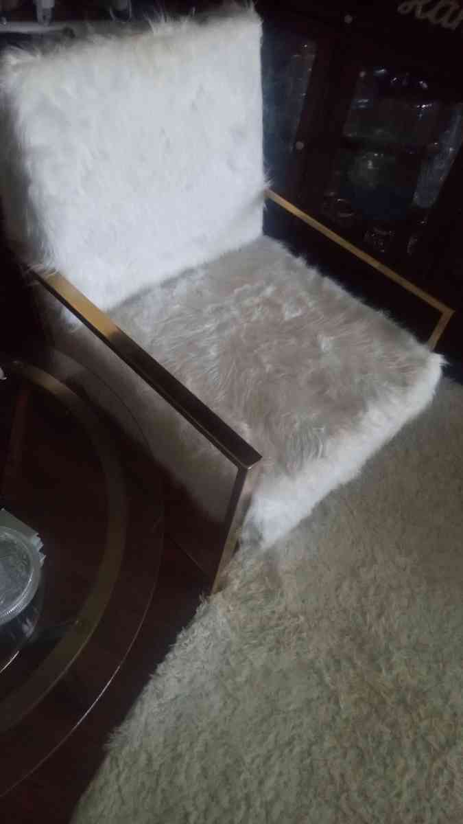 Pair Upholstered Arm Chairs Goldstone beautiful - Phoenix, Arizona - FleaMarketBay