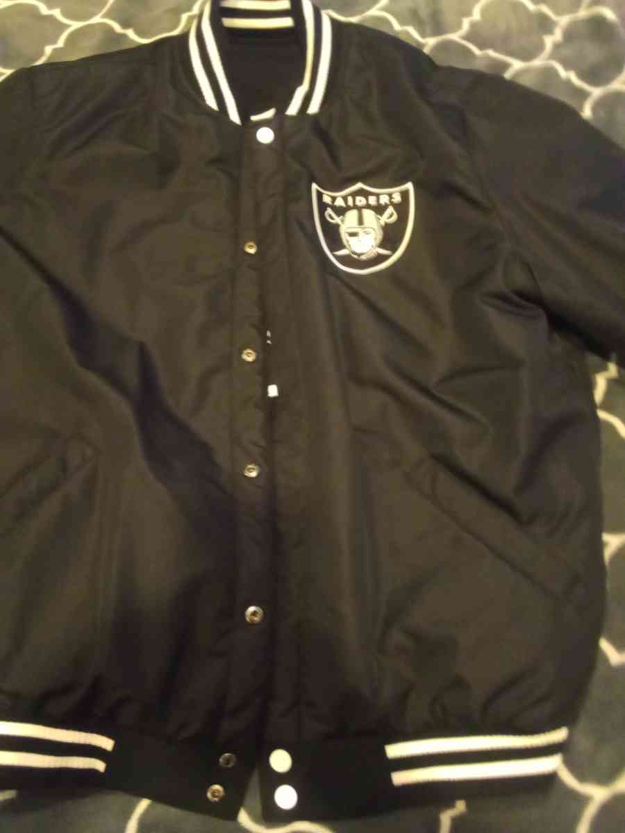 mens Oakland raider jacket - Modesto, California - FleaMarketBay