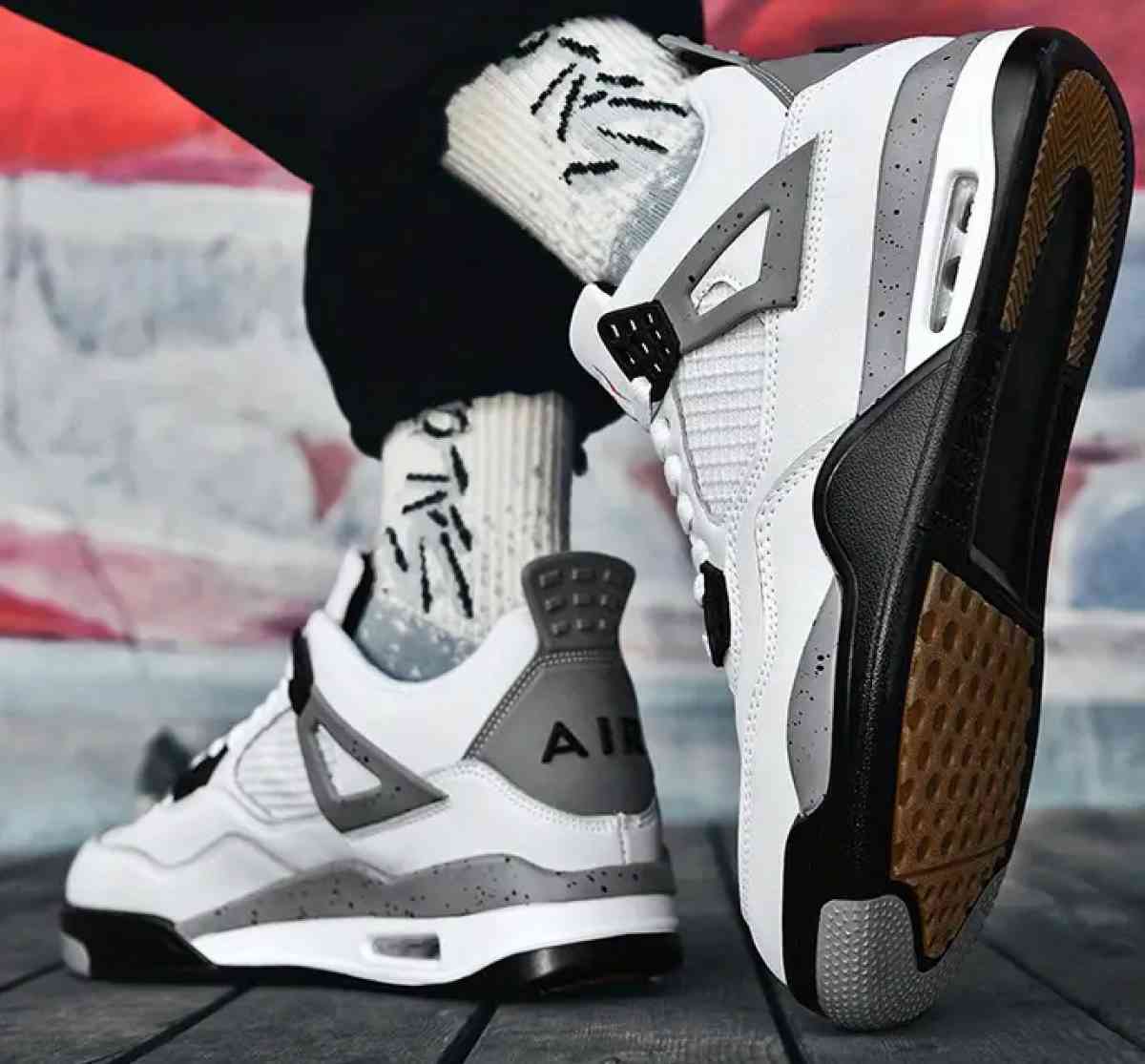 Unisex Retro MJS 4 Air Iconic Classic Seneakers - Cleveland, Ohio - FleaMarketBay