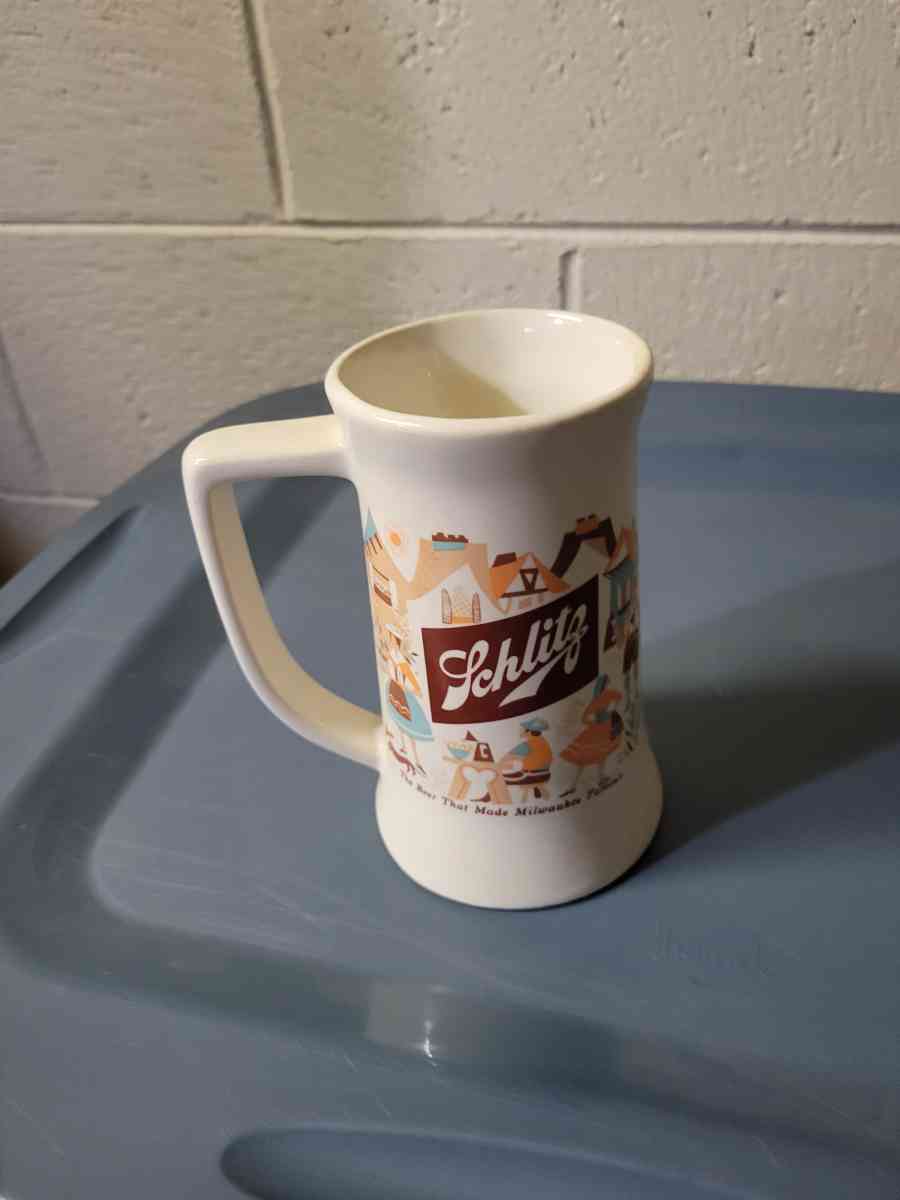 schlitz ceramic mug - Mequon, Wisconsin