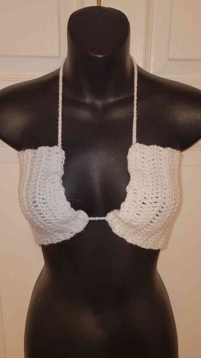 Custom Made Crochet Halter Tops and Bucket Hats - Jeffersonville, Indiana - FleaMarketBay