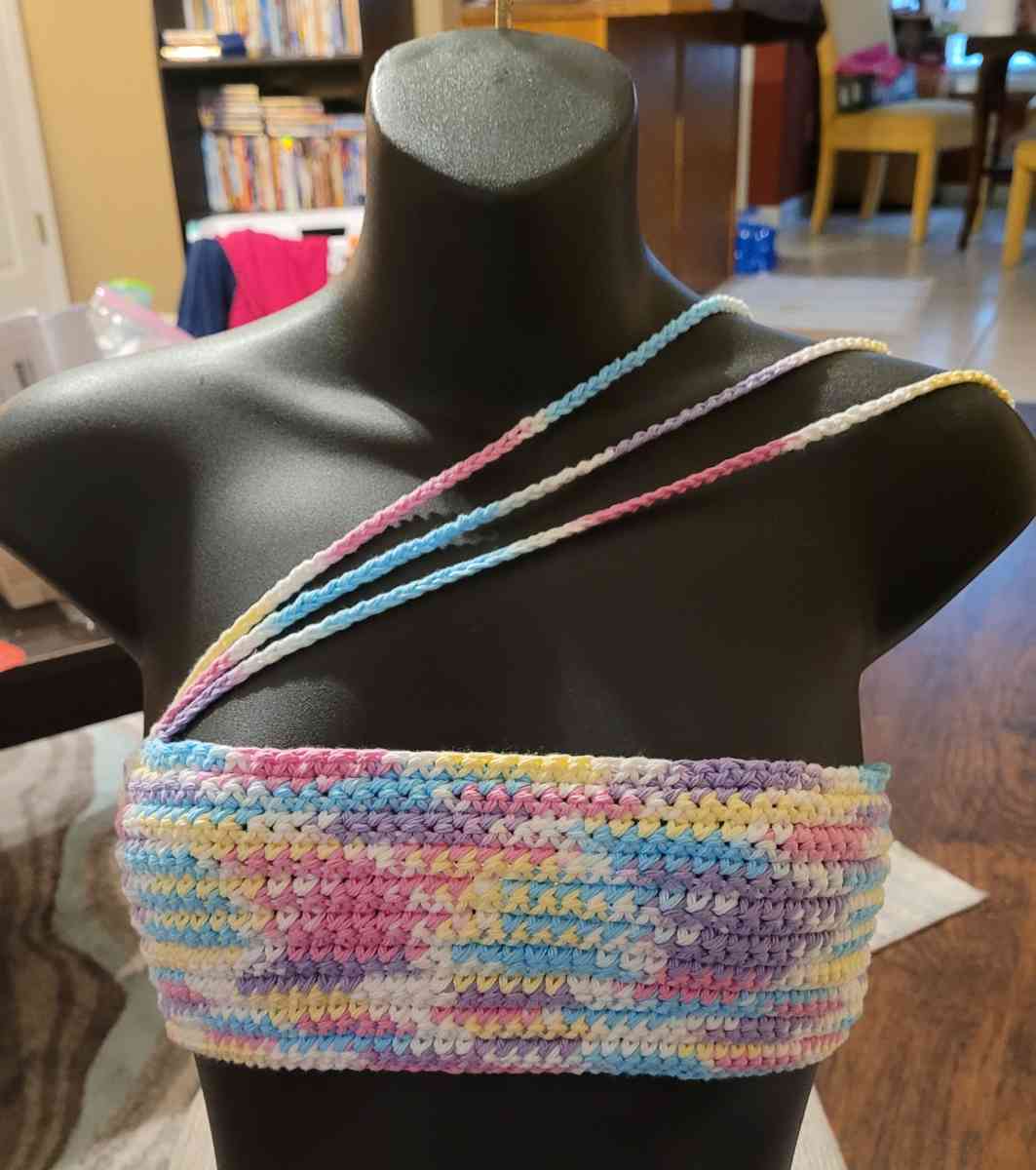Custom Made Crochet Halter Tops and Bucket Hats - Jeffersonville, Indiana