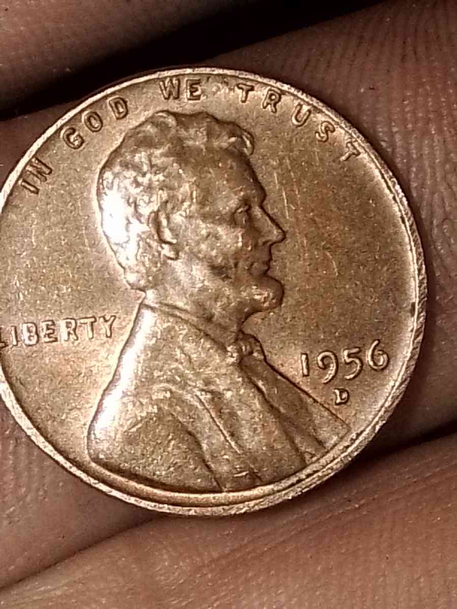 1956 d wheat penny doubling obverse as in back as well - Salinas, California - FleaMarketBay