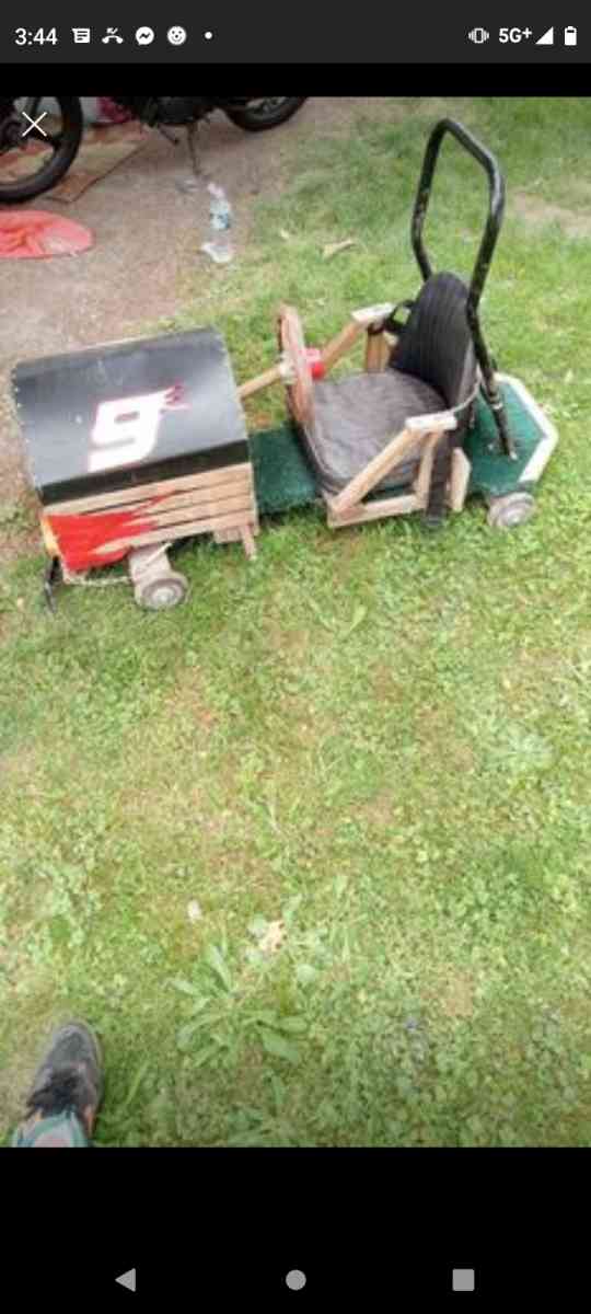 Childrens Soap Box Derby Car - Manteno, Illinois - FleaMarketBay