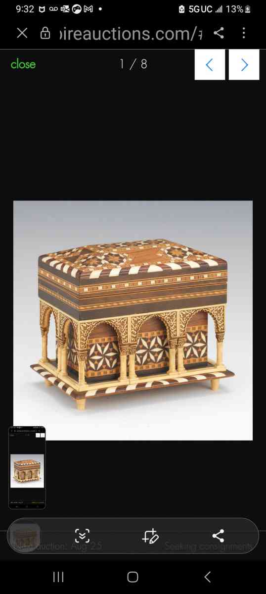 arabesque jewelry cask - Nashville, Tennessee