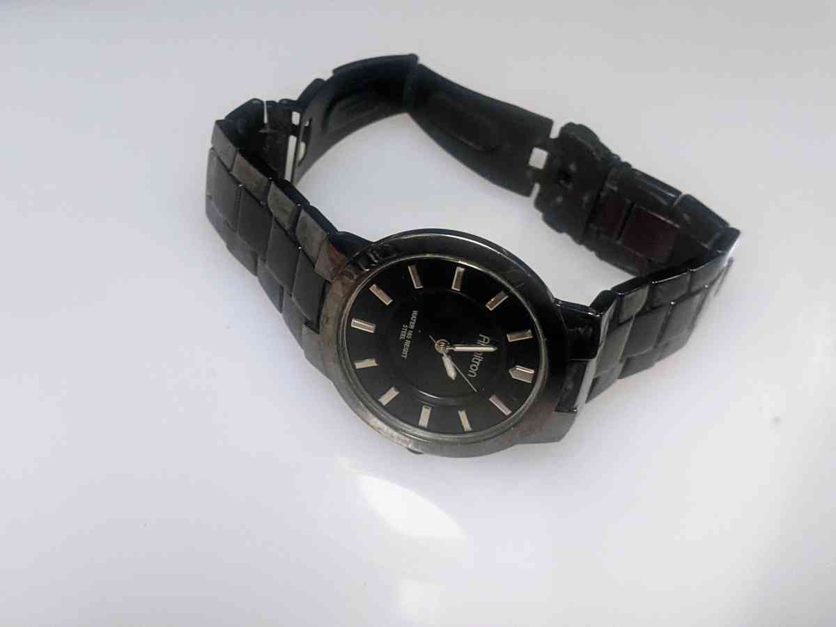 Armitron Mens Wrist Watch Black Stainless Stee201863DG Y121E - San Diego, California