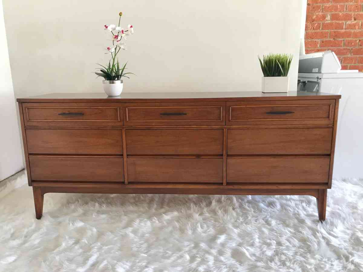 mid century long dresser - El Monte, California - FleaMarketBay