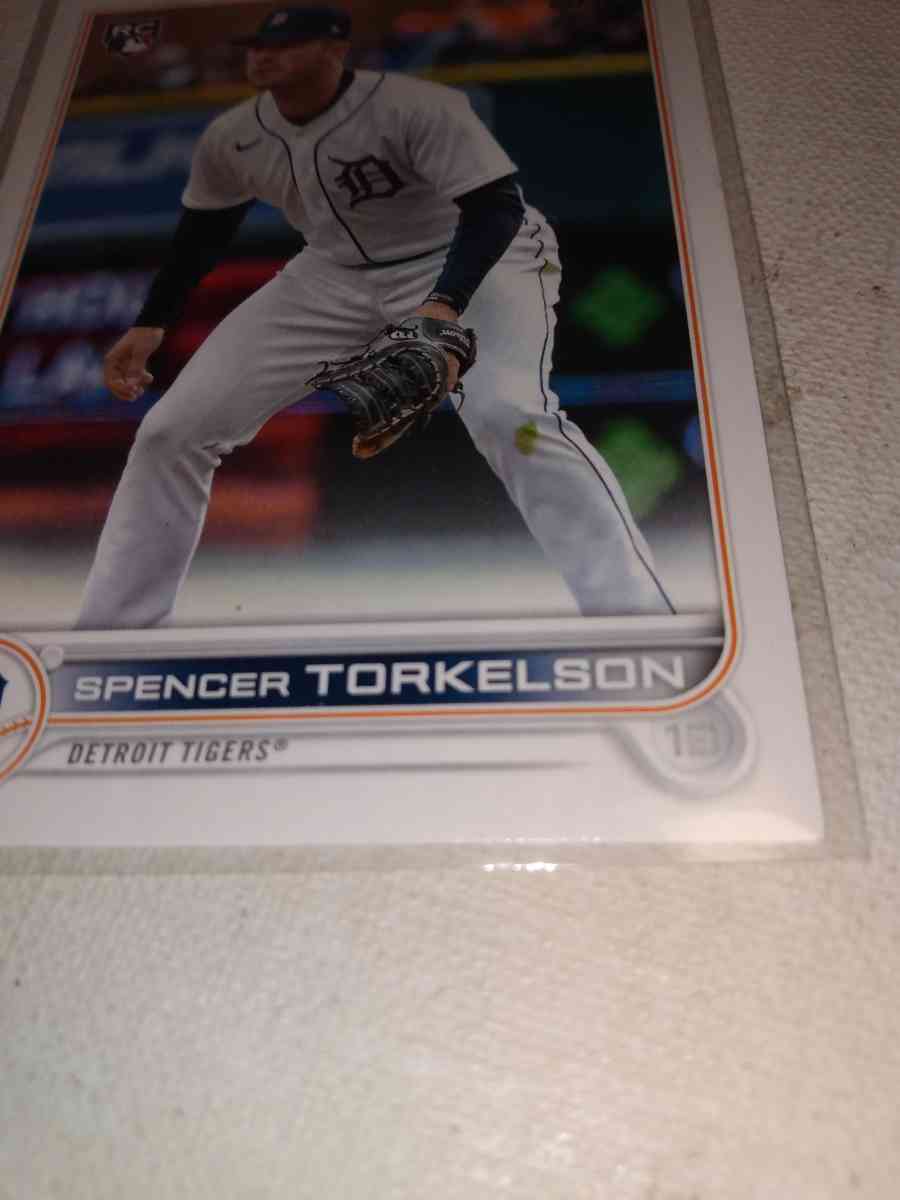 2022 Topps rookie card Spencer torkelson - Alicia, Arkansas