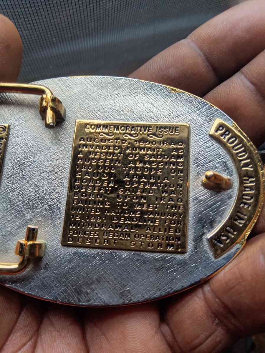 desert storm belt - Commerce, Georgia - FleaMarketBay