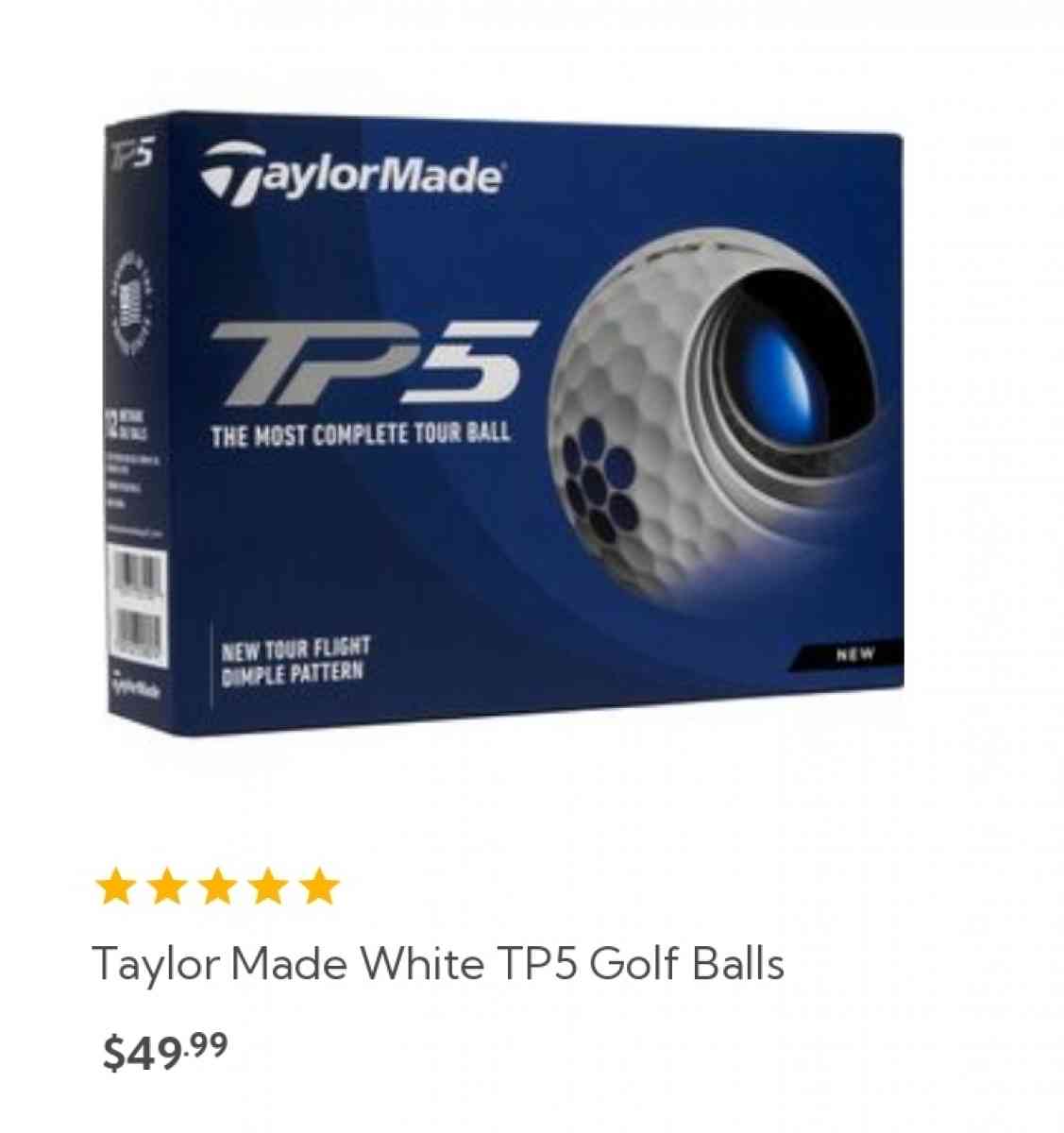 Taylor made TP5X  TP5 BRAND NEW GOLF BALLS - Apple Valley, California