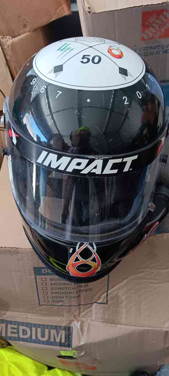 Impact Drag Racing Helmet - Lake Elsinore, California