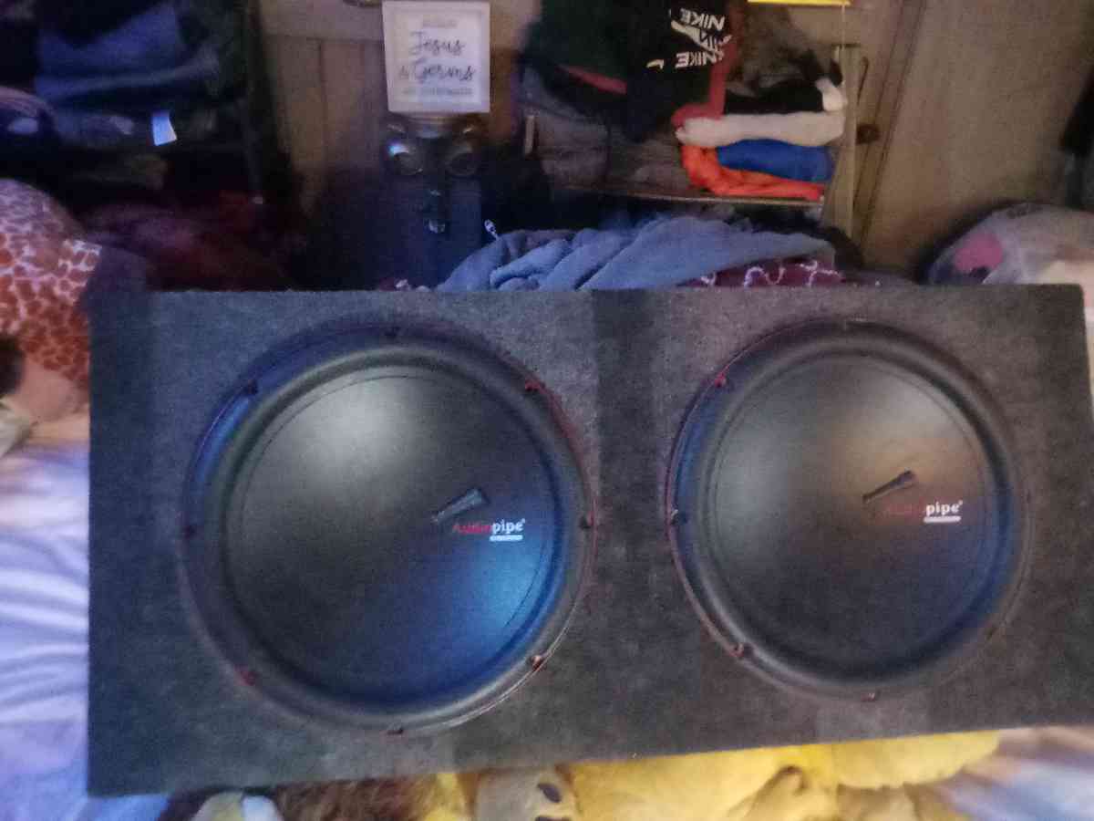 subwoofers Audio pipe 12 inch speakers - San Antonio, Texas