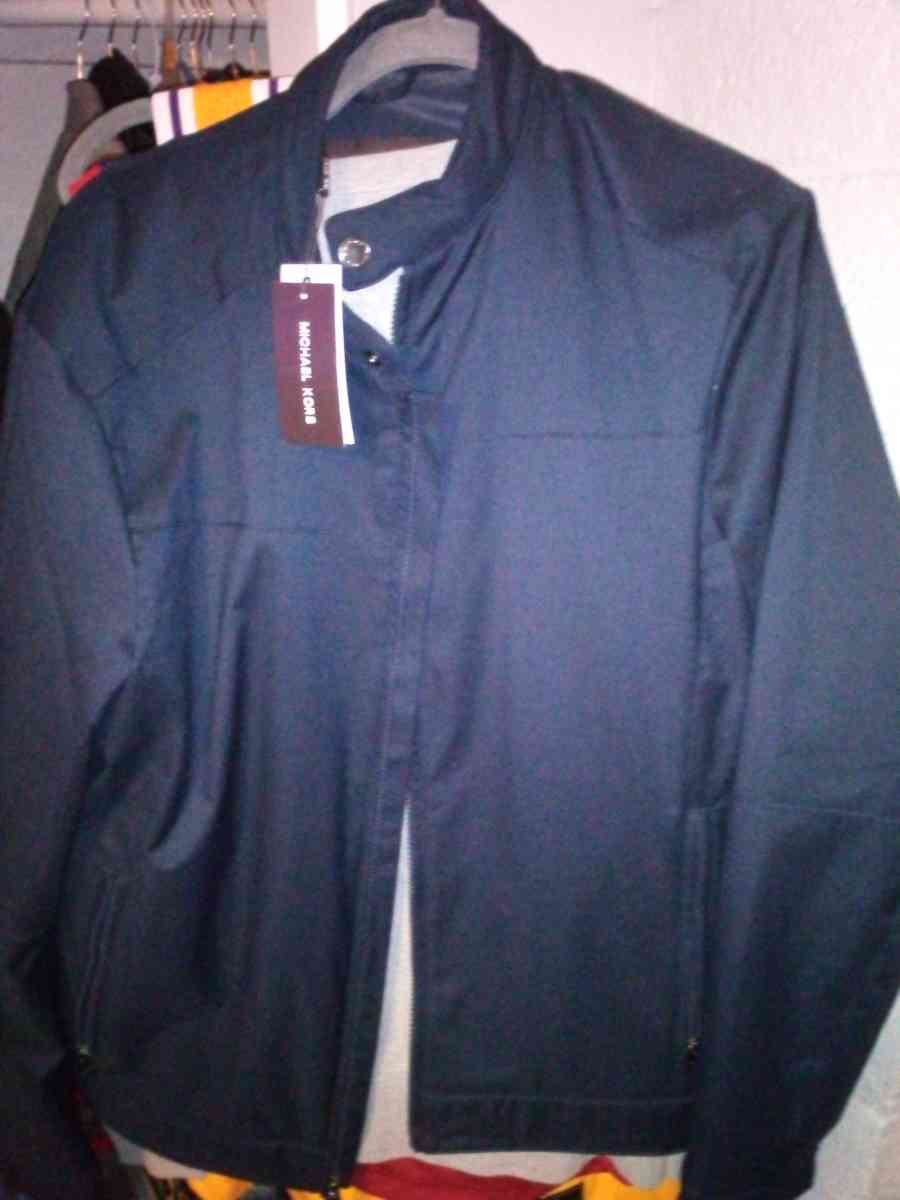 mk navy blue large jacket - San Bernardino, California