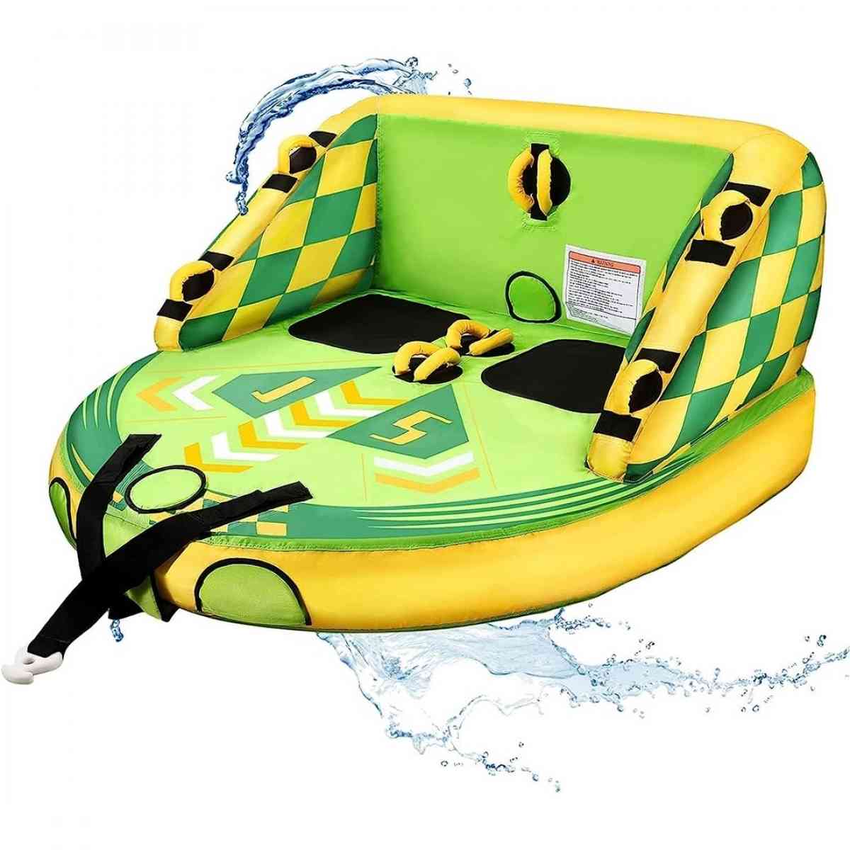 Towable Tube for Boating 2 Rider Inflatable Water Sports Tow - Claremont, California