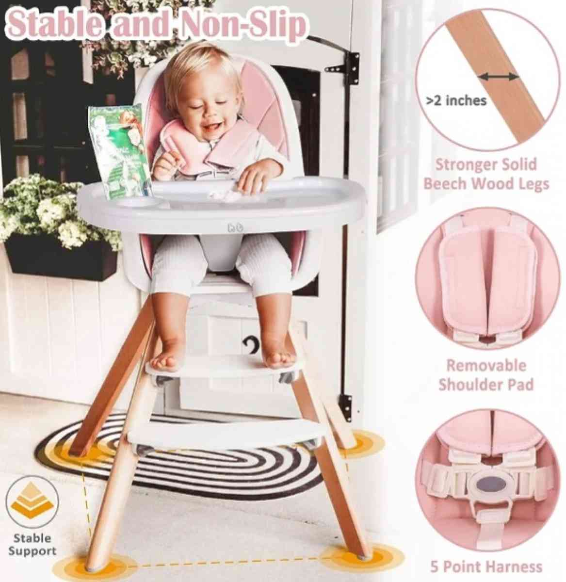 HM Tech high chair - Corning, California - FleaMarketBay