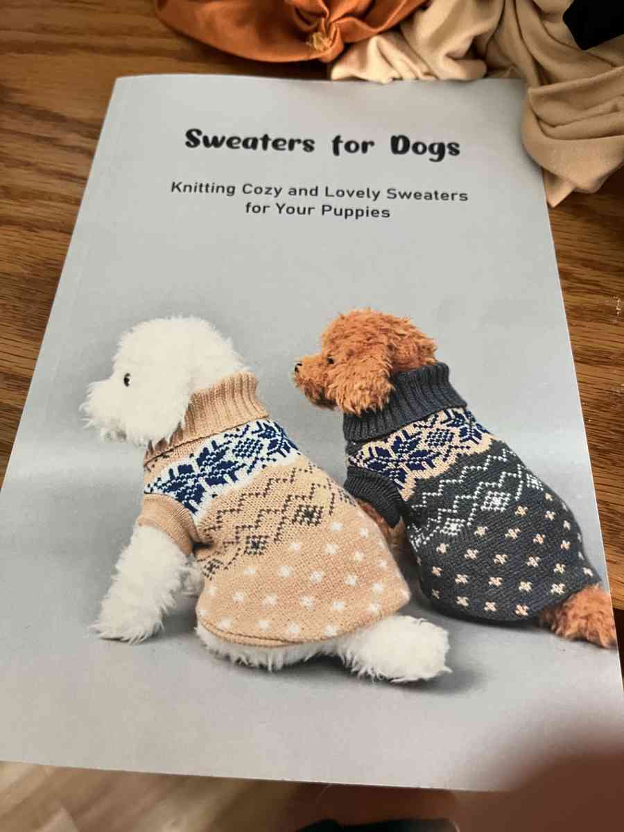 book for knitting dog sweaters - Oceanside, California