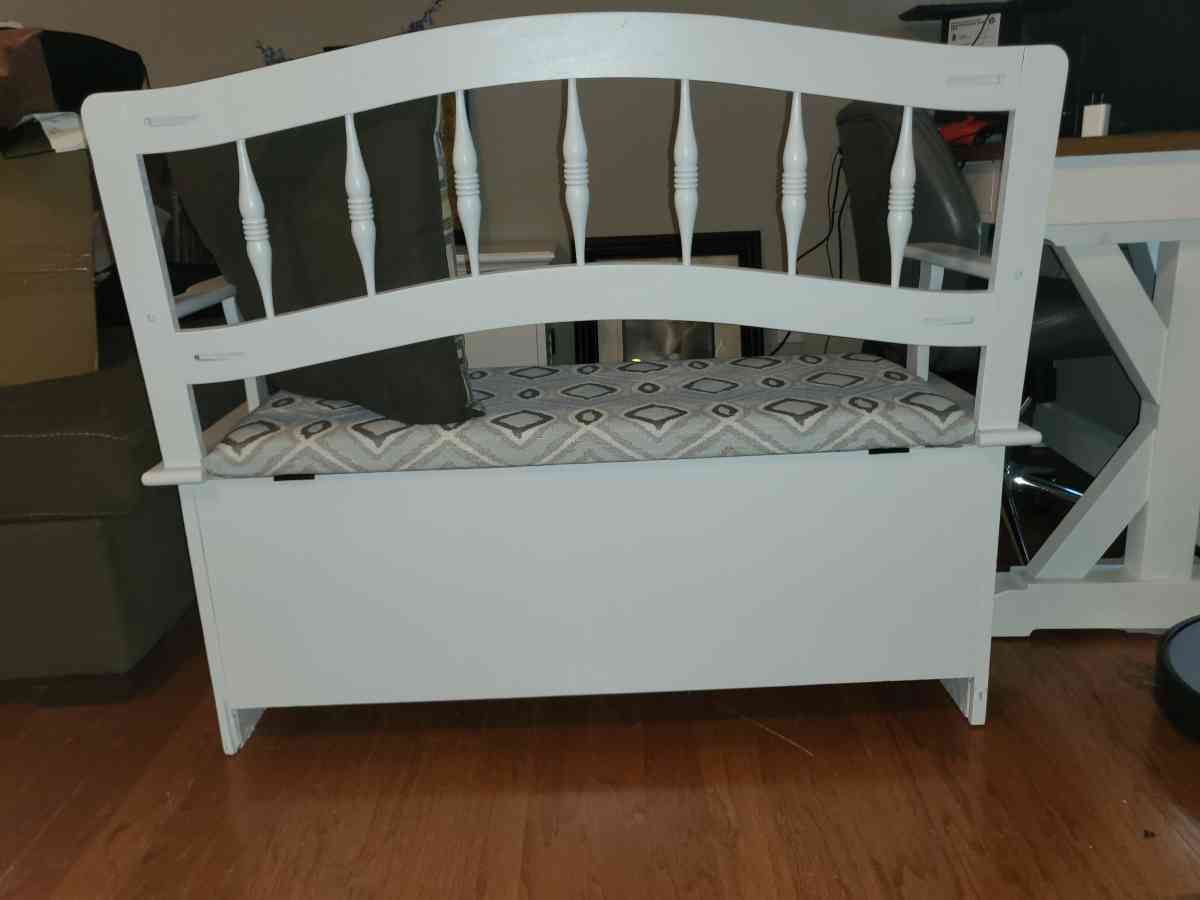 entryway bench with storage - Mooresville, North Carolina - FleaMarketBay