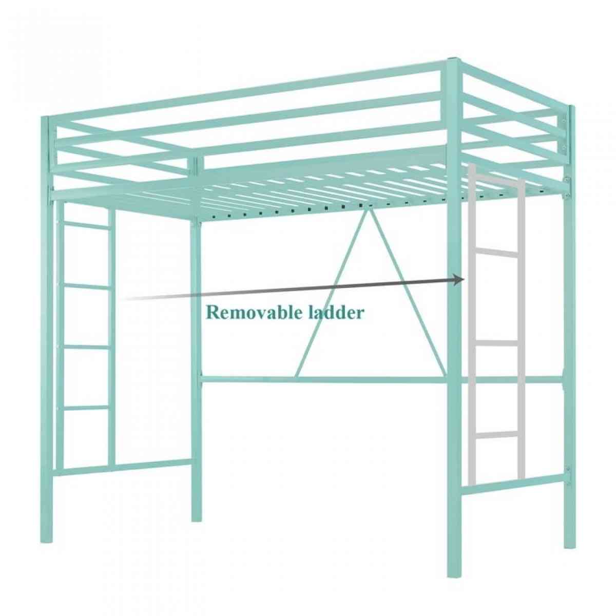 USAN10295913 lofttwin size 120Twin Loft Heavy Duty Bunk Bed - Claremont, California - FleaMarketBay