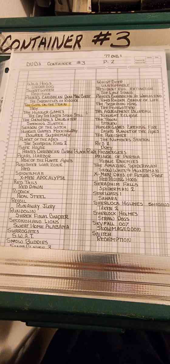 DVDS movies all kinds - Prairieville, Louisiana - FleaMarketBay