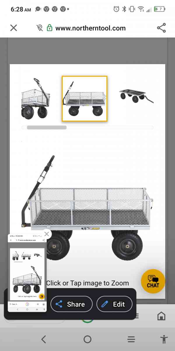 Garilla Cart - Indianapolis, Indiana - FleaMarketBay