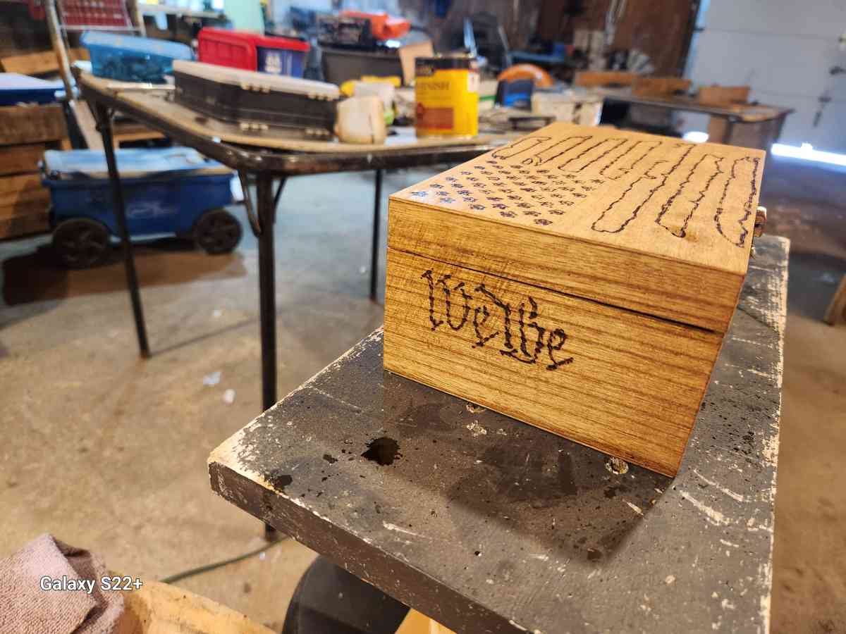 freedom jewelry box - Defiance, Iowa - FleaMarketBay