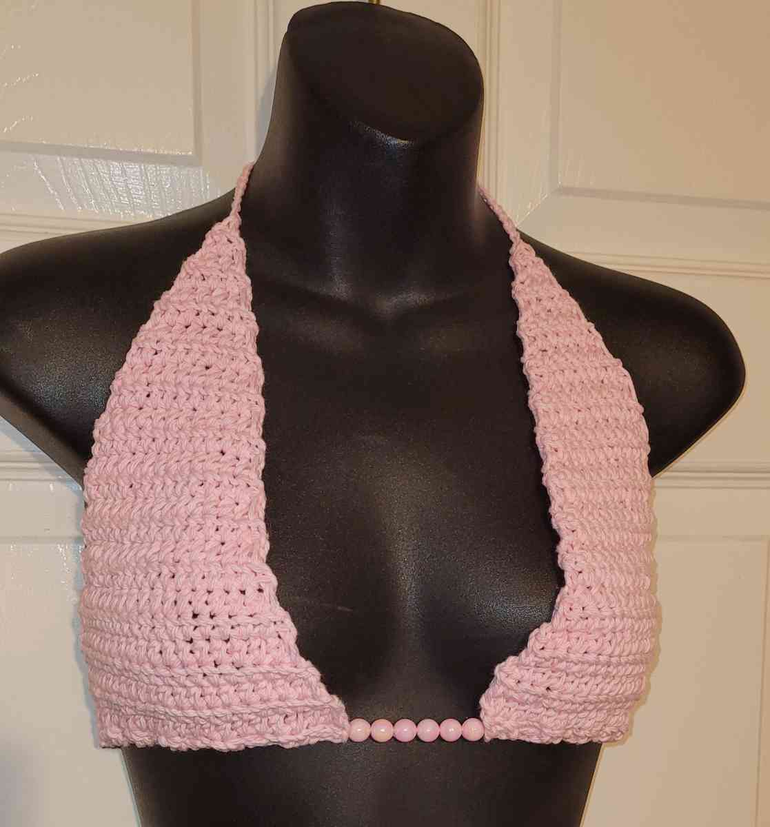 Handmade Crochet Halter Tops - Jeffersonville, Indiana - FleaMarketBay