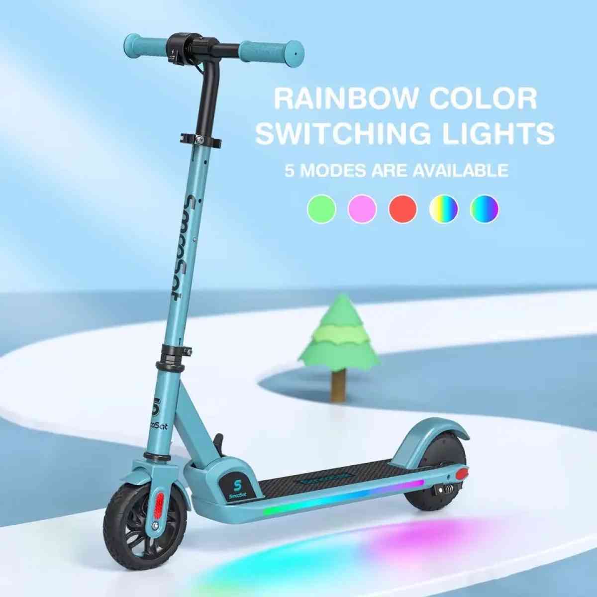 Foldable Electric Scooter for Kids 3 Speeds and Adjustable H - Claremont, California - FleaMarketBay