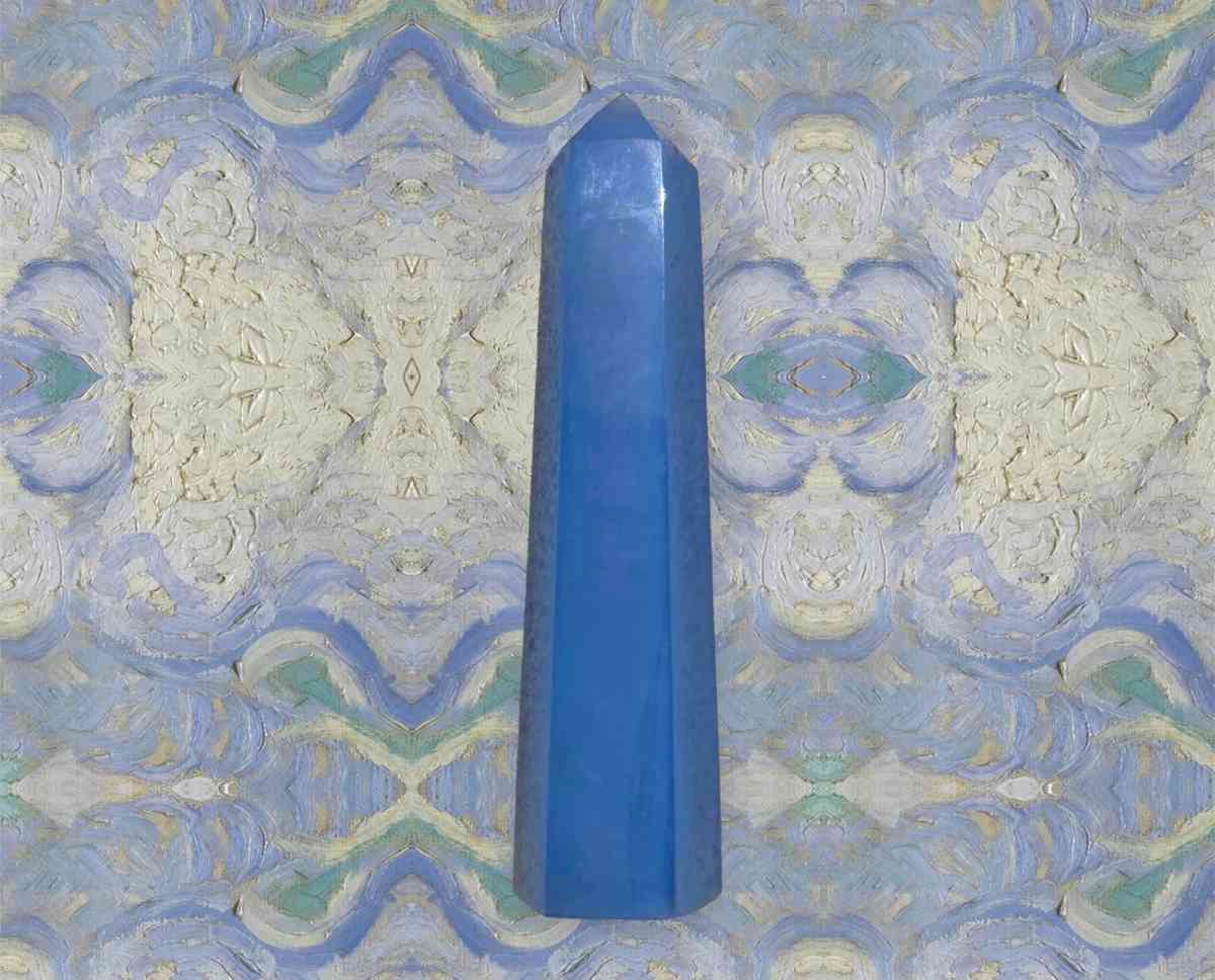 Blue Opalite Crystal Tower