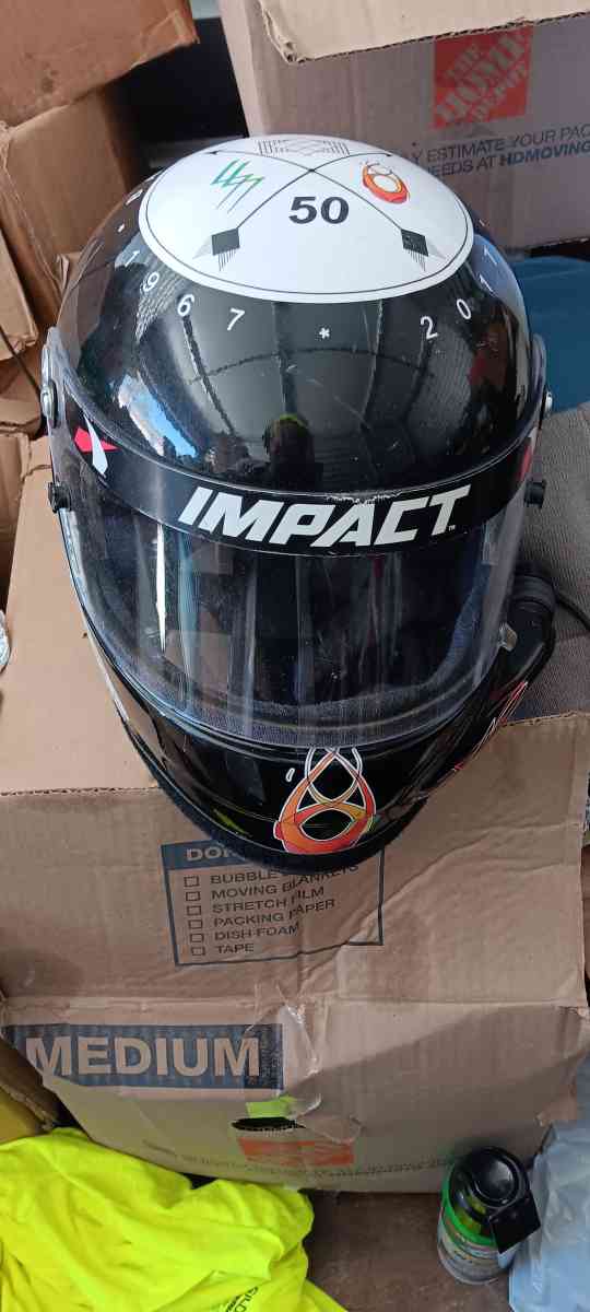 Impact Drag Racing Helmet - Lake Elsinore, California - FleaMarketBay