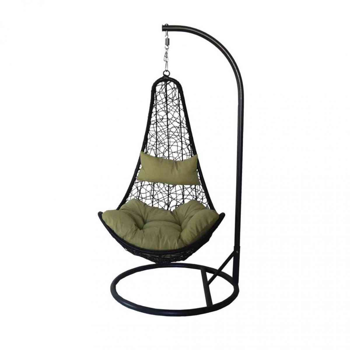 Egg chair for patio sectional with blue cushions  we have de - Houston, Texas - FleaMarketBay