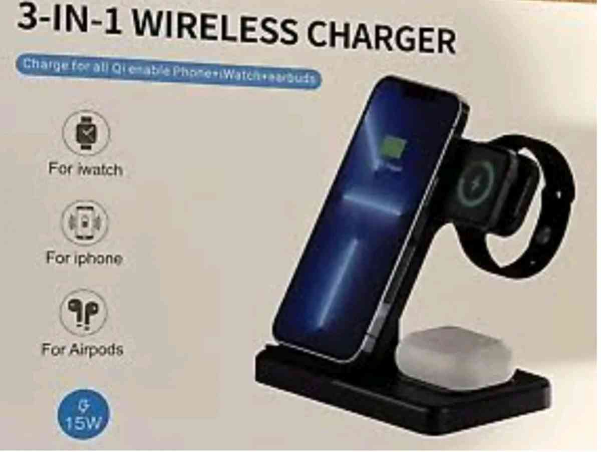 Wireless Charger Charging Station 3In1 For Apple Watch Air P - Corning, California