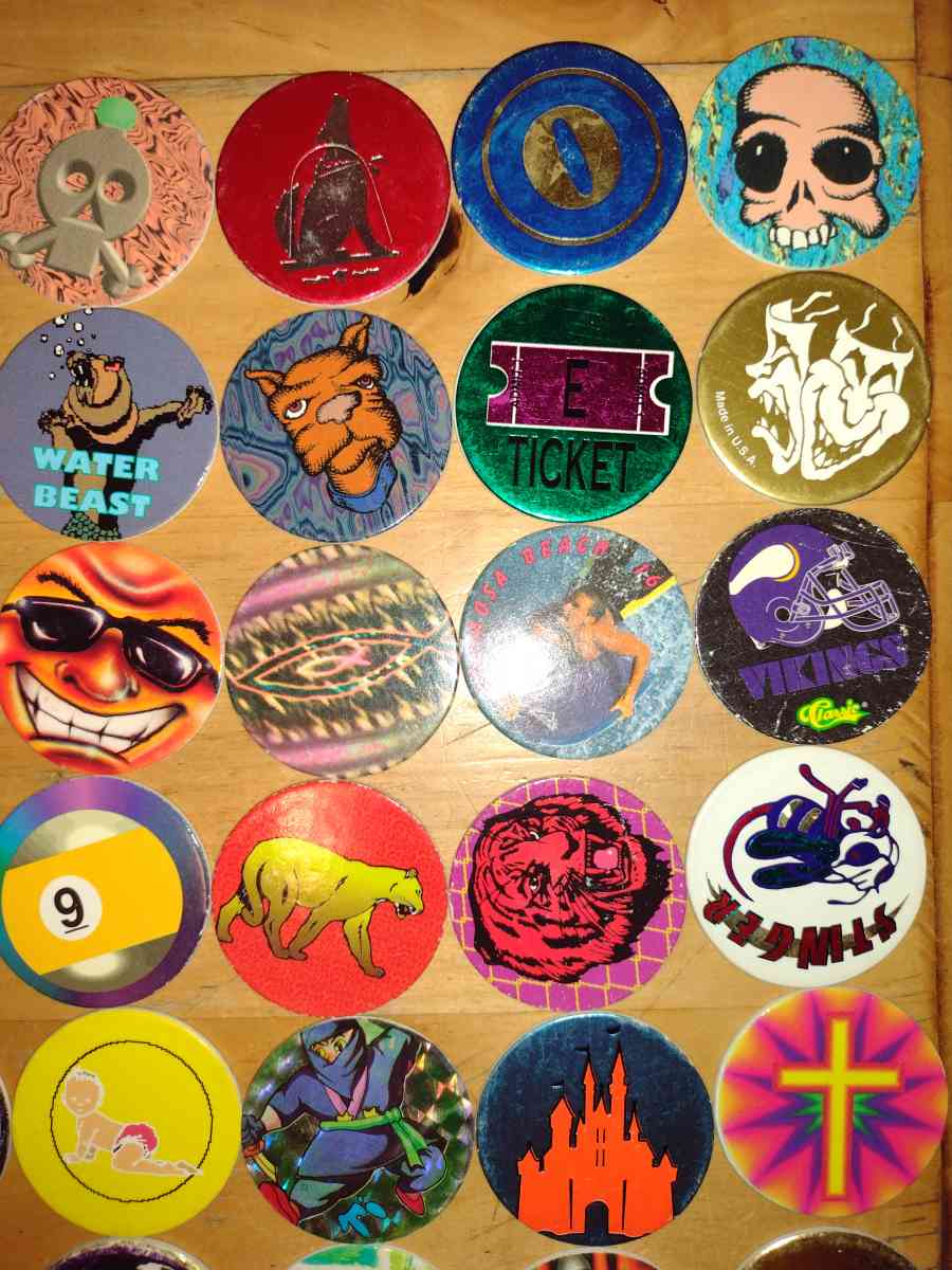 108 vintage pogs