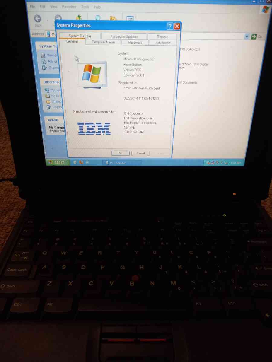 vintage IBM ThinkPad 2628 with case - Charlotte, North Carolina