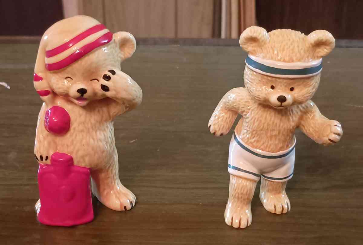 Danbury mint bone China bear collection - Hemlock, New York - FleaMarketBay